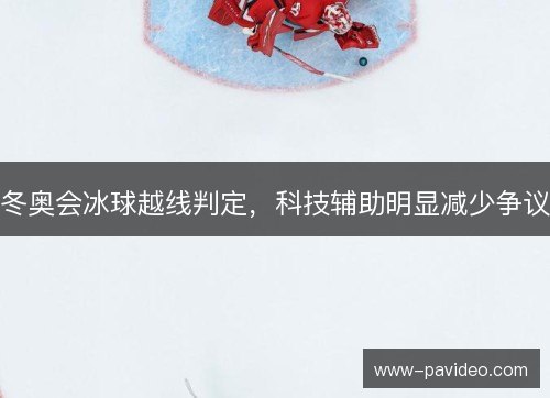 冬奥会冰球越线判定,科技辅助明显减少争议 冬奥会冰球越线判定,科技辅助明显减少争议
